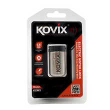 Load image into Gallery viewer, Kovix Electric Motor Lock in packaging
