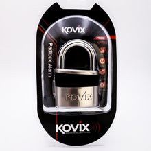 Load image into Gallery viewer, Kovix Alarmed Padlock 10mm + Kovix Security Cable 2.5m
