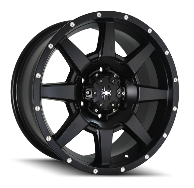 Vision RV Wheel Rim - Spyder Titan V2 Satin Black