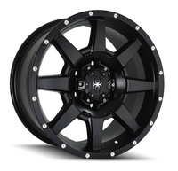 Vision RV Wheel Rim - Spyder Titan V2 Satin Black