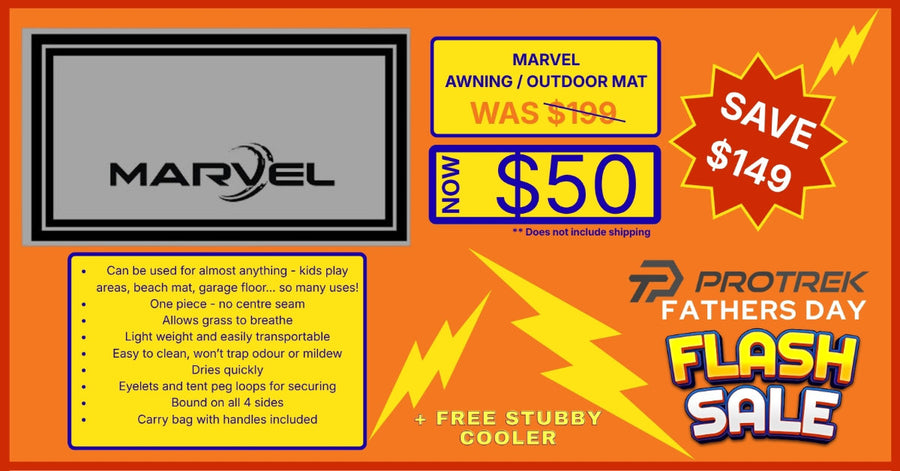 Marvel Caravan Awning Mat 6m x 2.4m