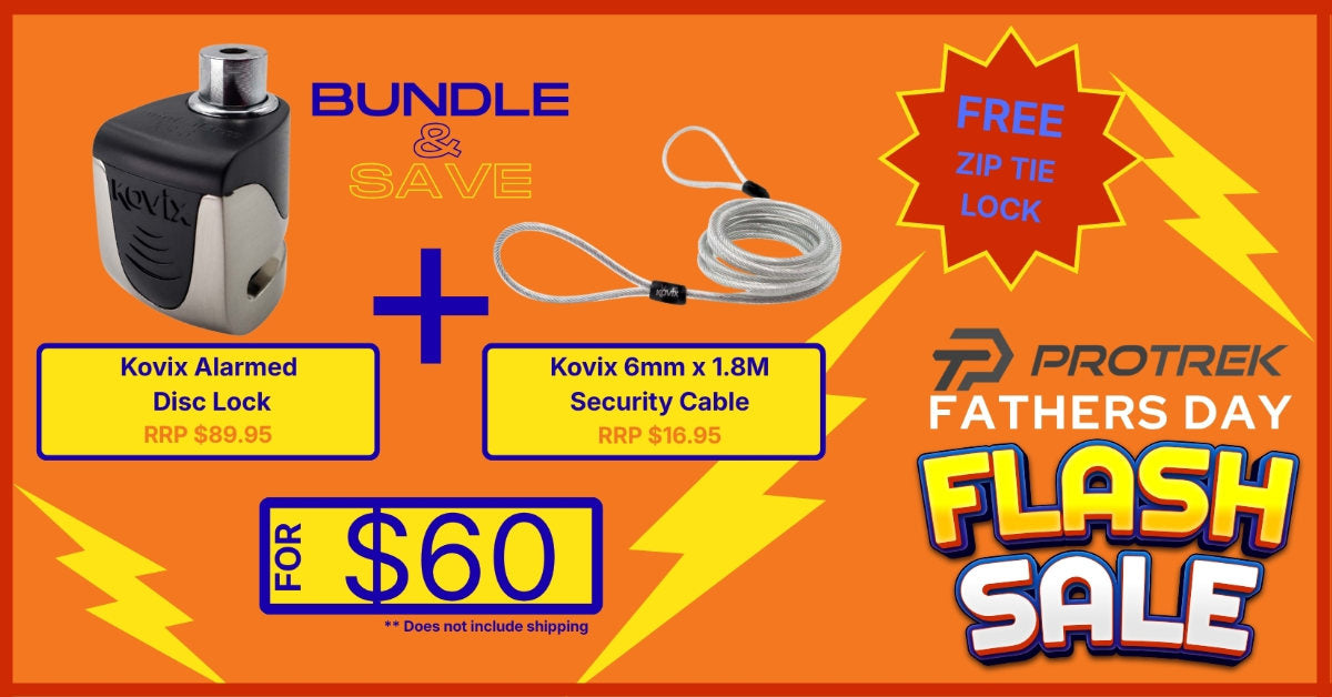 Kovix Disc Lock Plus Cable - Score a Free Zip Lock!