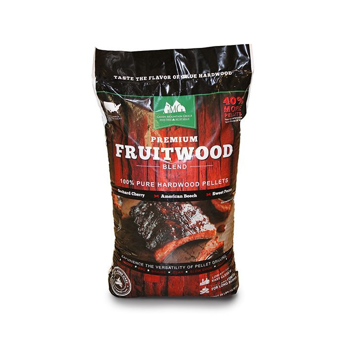 Premium hardwood fruitwood pellets 12.7kg (for a smoker)
