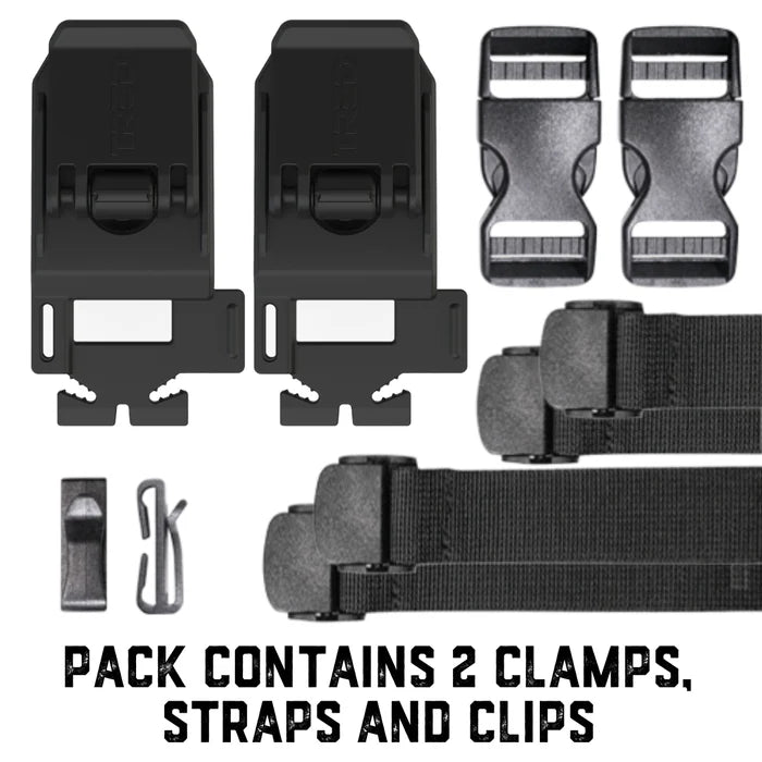 TRED Tensioner Clamp Pair Black