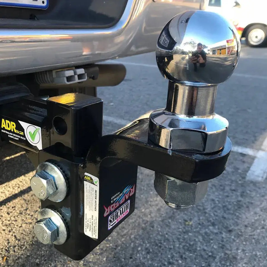 Mister Hitches Super Duty Adj Ball Mount Raptor 4.5T (mhabm45-1)