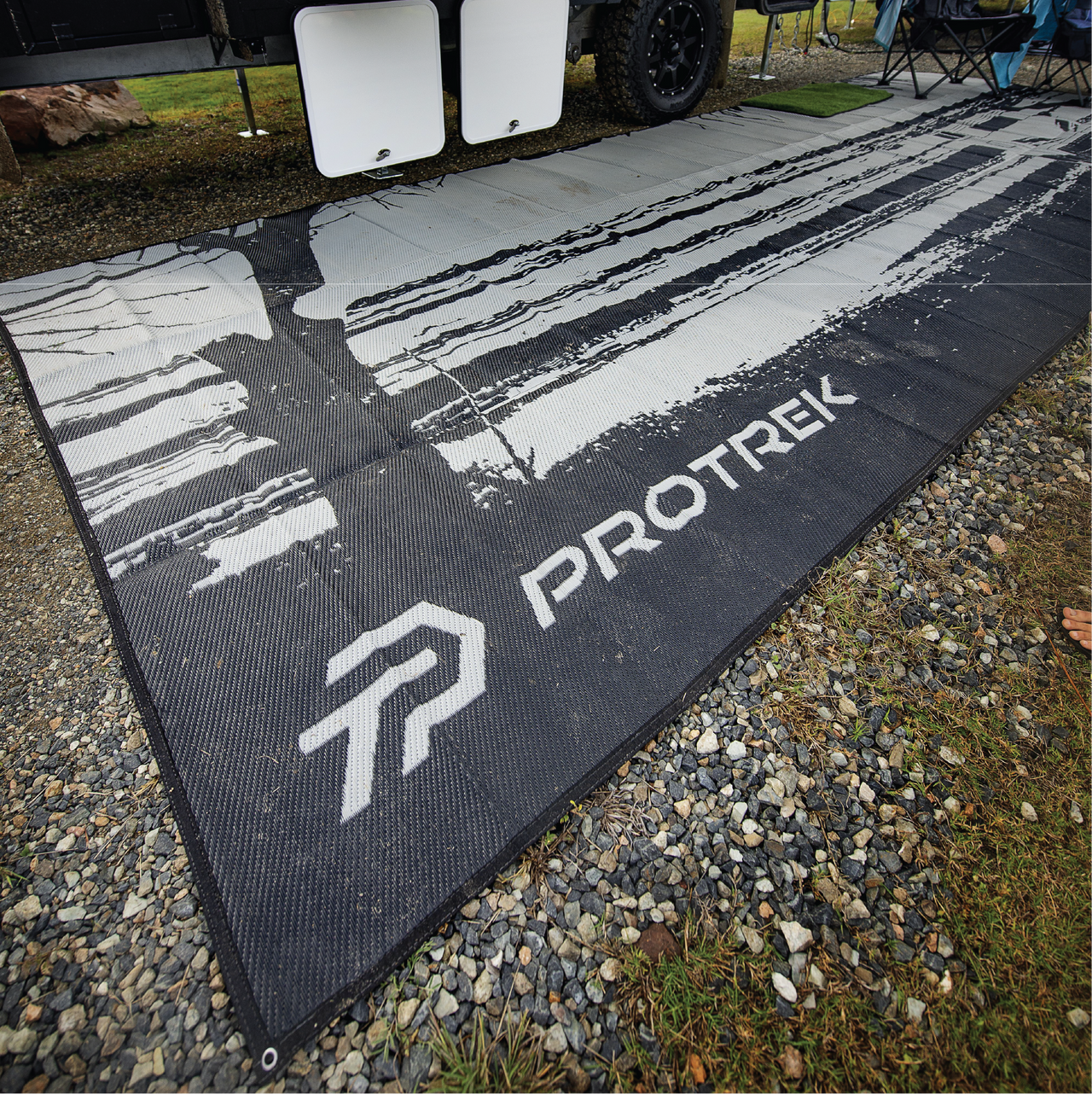 Protrek Caravan Awning Mat 6m x 2.4m