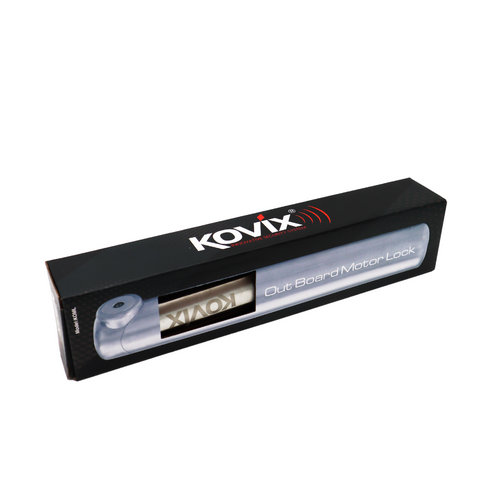 Packaging of Kovix Outboard Motor Lock KOML
