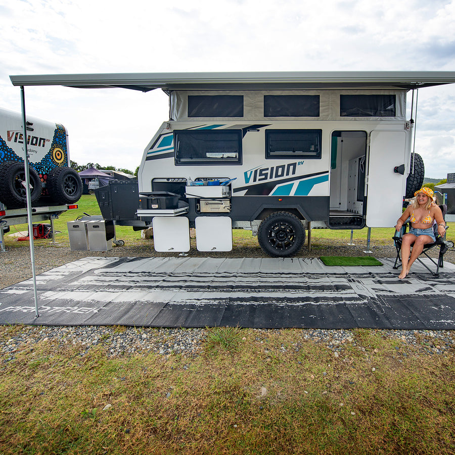 Protrek Caravan Awning Mat 6m x 2.4m